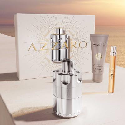 Azzaro Wanted Geschenkset Eau de Parfum 100 ml + Eau de Parfum 10 ml + Duschgel 75 ml