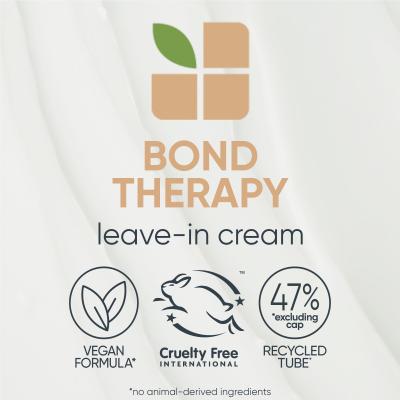 Biolage Bond Therapy Smoothing Leave-In Cream Pflege ohne Ausspülen für Frauen 150 ml