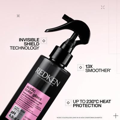 Redken Acidic Color Gloss Heat Protection Treatment Hitzeschutz für Frauen 190 ml