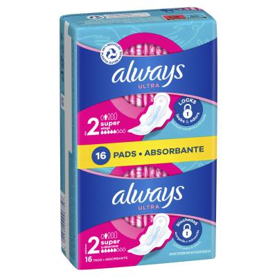 Always Ultra Super Damenbinde für Frauen Set