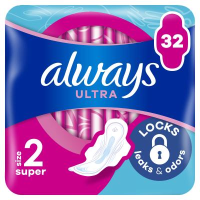 Always Ultra Super Damenbinde für Frauen Set