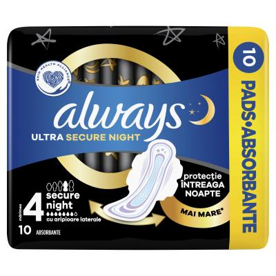 Always Ultra Secure Night Damenbinde für Frauen Set