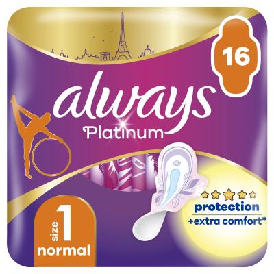 Always Platinum Normal Damenbinde für Frauen Set