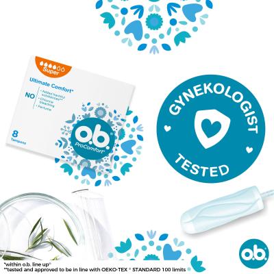 o.b. ProComfort Super Tampon für Frauen Set