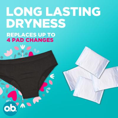 o.b. Period Underwear XS/S Periodenhöschen für Frauen 1 St.