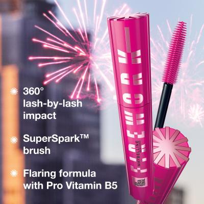 Maybelline Lash Sensational Firework Mascara für Frauen 10 ml Farbton  Black