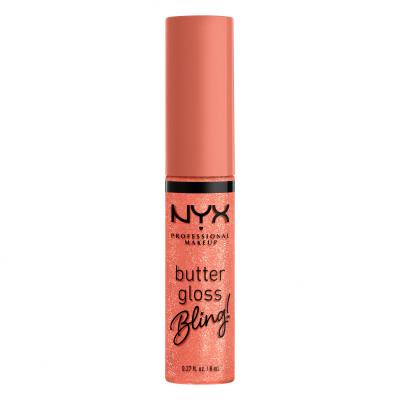 NYX Professional Makeup Butter Gloss Bling Lipgloss für Frauen 8 ml Farbton  02 Dripped Out