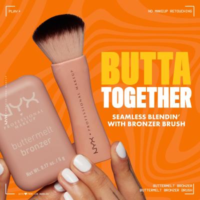 NYX Professional Makeup Buttermelt Bronzer Bronzer für Frauen 5 g Farbton  05 Butta Off