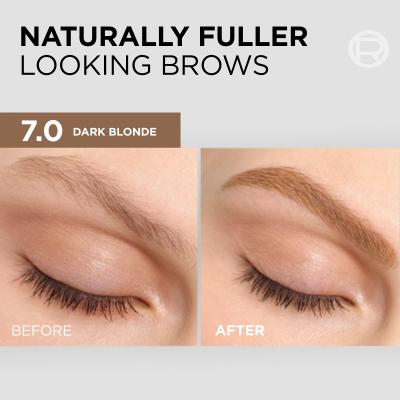 L&#039;Oréal Paris Brow Color Semi-Permanent Eyebrow Tint Augenbrauenfarbe für Frauen 1 St. Farbton  7.0 Dark Blond