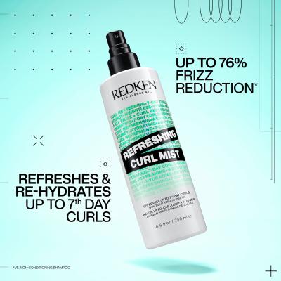 Redken Curl Stylers Refreshing Curl Mist Für Locken für Frauen 250 ml