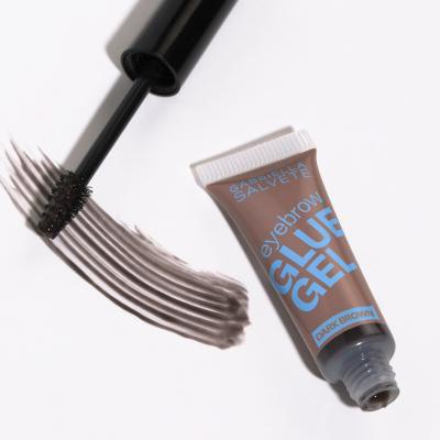 Gabriella Salvete Denim Story Brow Style Eyebrow Glue Gel Augenbrauen-Mascara für Frauen 6 ml Farbton  Dark Brown