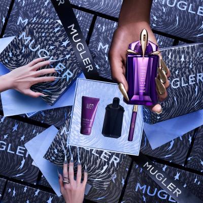 Mugler Alien Geschenkset Eau de Parfum 60 ml + Körperlotion 50 ml + Eau de Parfum 10 ml