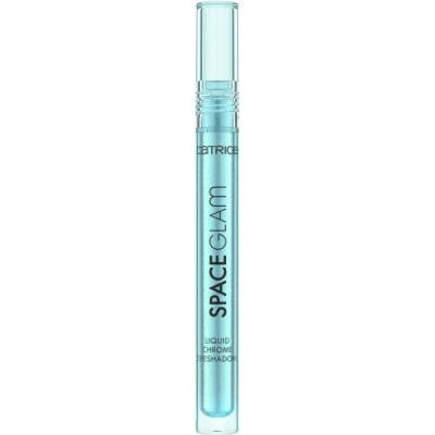 Catrice Space Glam Liquid Chrome Eyeshadow Lidschatten für Frauen 2,2 ml Farbton  010 Milky Way