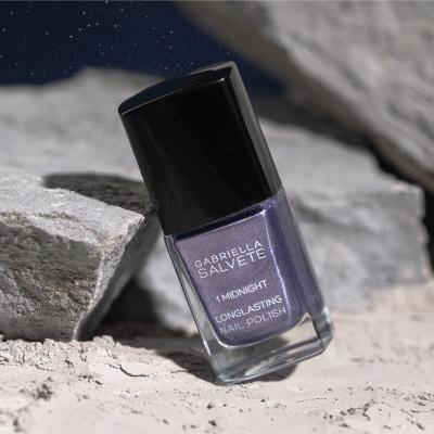 Gabriella Salvete Over The Moon Longlasting Nail Polish Nagellack für Frauen 11 ml Farbton  1 Midnight