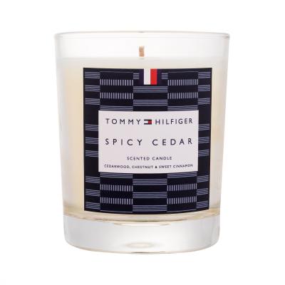 Tommy Hilfiger Scented Candle Spicy Cedar Duftkerze 180 g