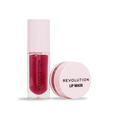 Makeup Revolution London Cherry Lip Care Set Geschenkset Lippenöl Glaze Lip Oil 4,5 ml Cherry + Lippenmaske Lip Mask 4 g Cherry