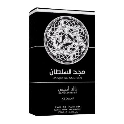 Asdaaf Majd Al Sultan Black Intense Eau de Parfum für Herren 100 ml