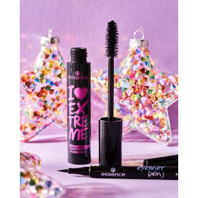 Essence I Love Extreme Volume Mascara für Frauen 12 ml Farbton  Ultra Black