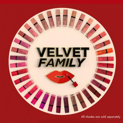 BOURJOIS Paris Rouge Edition Velvet Lippenstift für Frauen 7,7 ml Farbton  20 Poppy Days