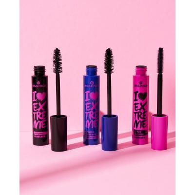 Essence I Love Extreme Crazy Volume Mascara für Frauen 12 ml Farbton  Ultra Black