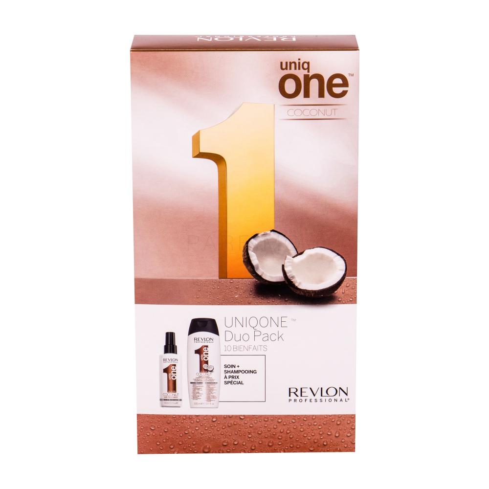 Revlon Professional Uniq 300 + Haarmaske ml Coconut Geschenkset Shampoo 150 One ml