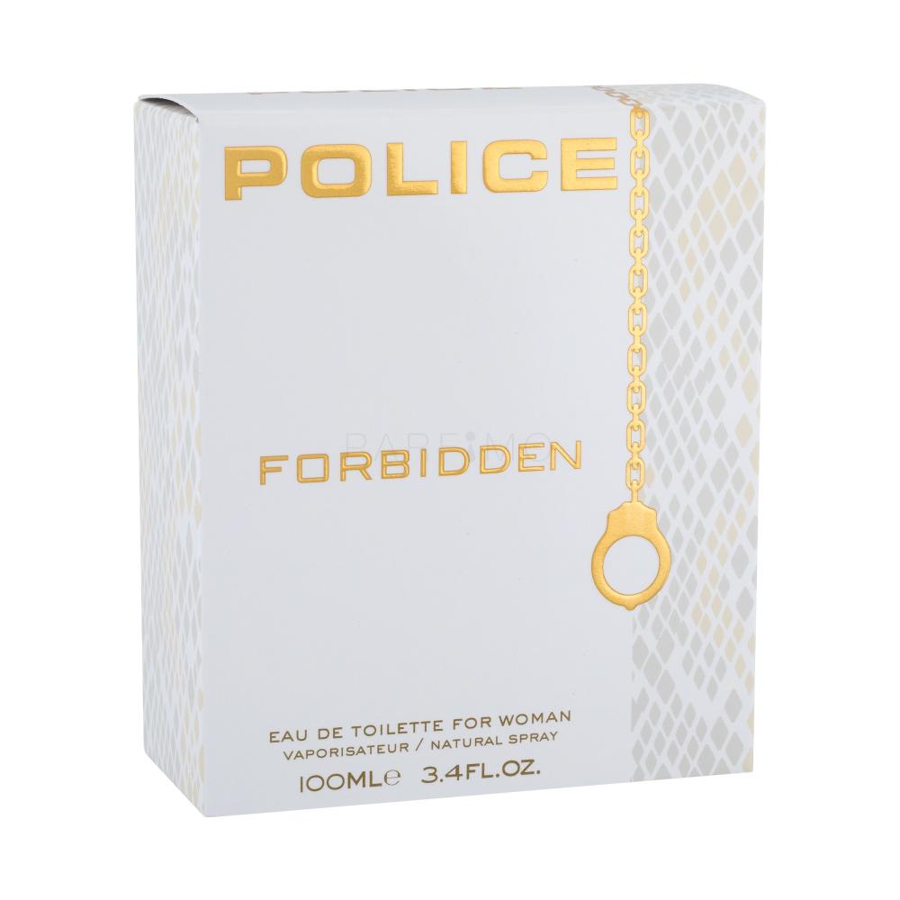 Police forbidden for cheap woman eau de toilette