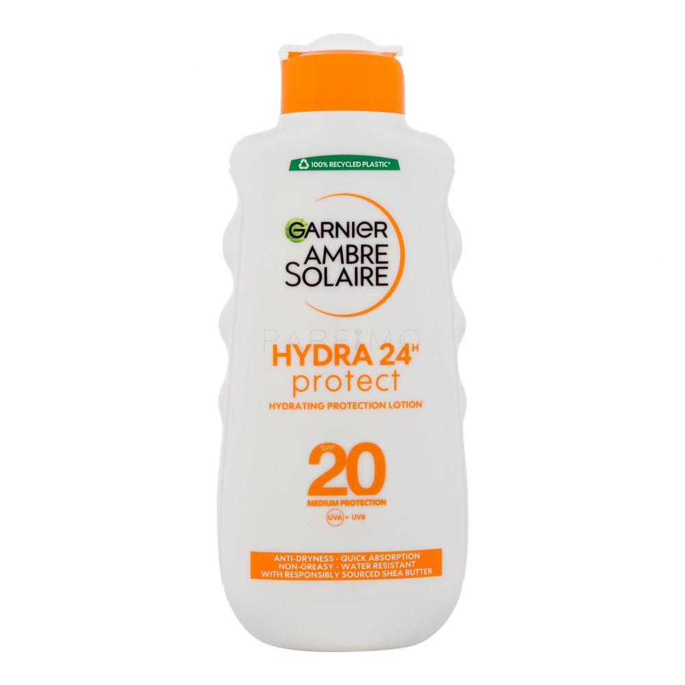 Sonnenschutz Solaire Garnier Hydra 24H Ambre SPF20 Protect ml 200
