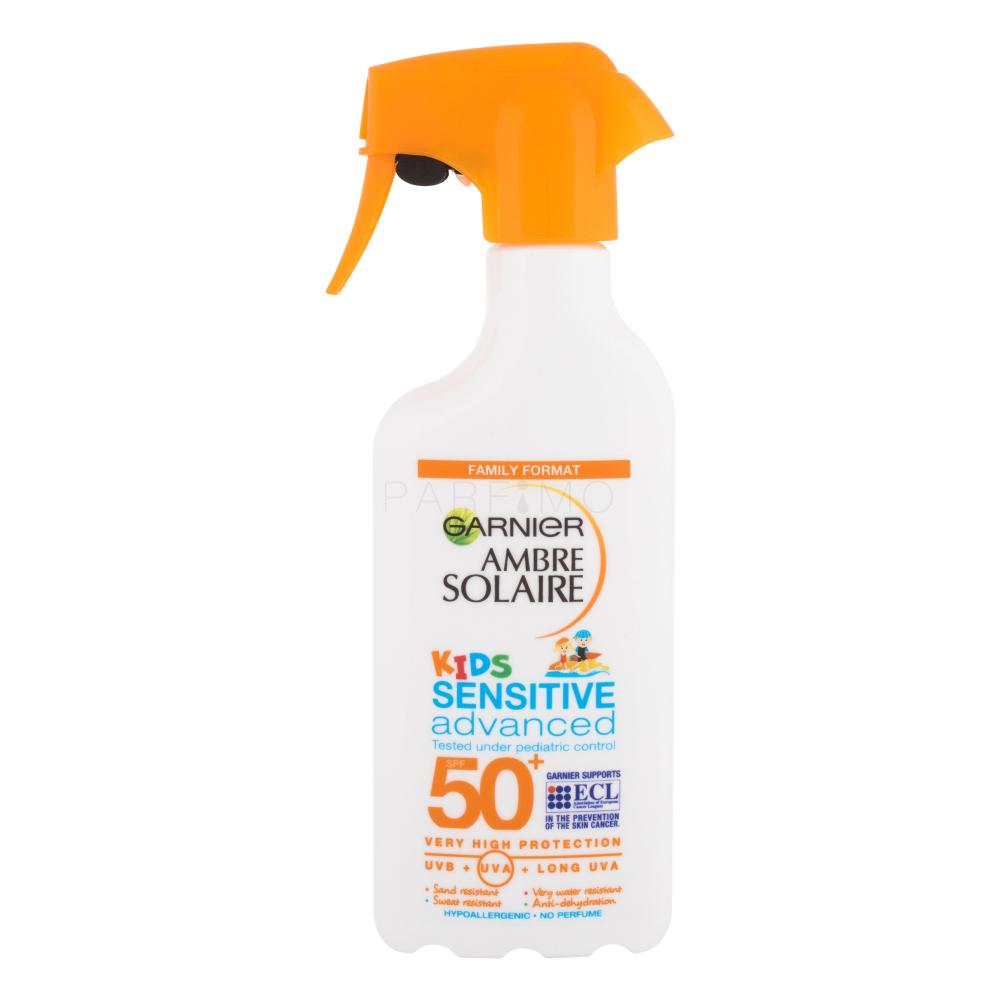 Garnier Ambre Solaire Spray Advanced Kinder Sonnenschutz 300 für Sensitive SPF50+ Kids ml