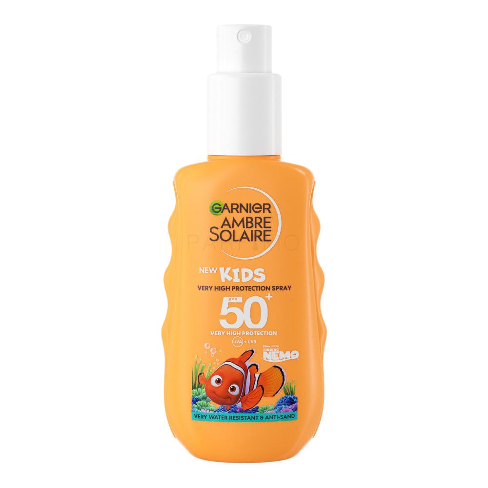 Garnier Ambre Solaire Sun Spray Protection SPF50 150 Sonnenschutz ml Kinder Kids für