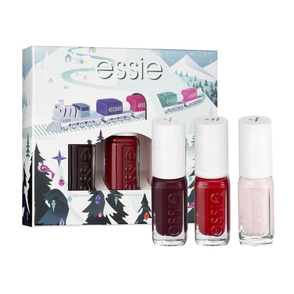 Essie Nail Polish Christmas Mini Nagellack 15 15 15 Trio ml ml Geschenkset Nagellack Nagellack ml + + Pack
