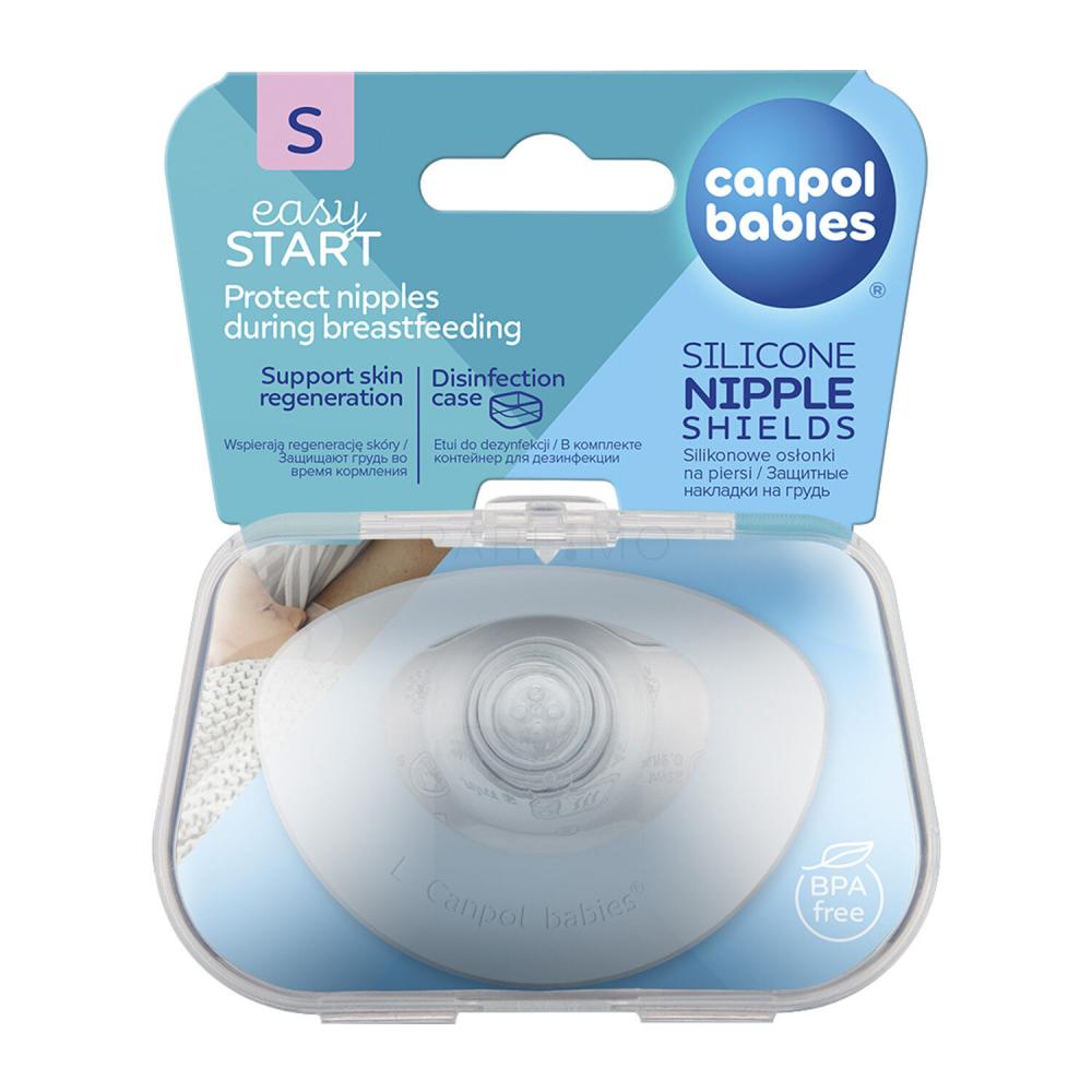 Canpol babies Easy Start Silicone Nipple Shields S Stilleinlagen für Frauen  2 St. | PARFIMO.de®