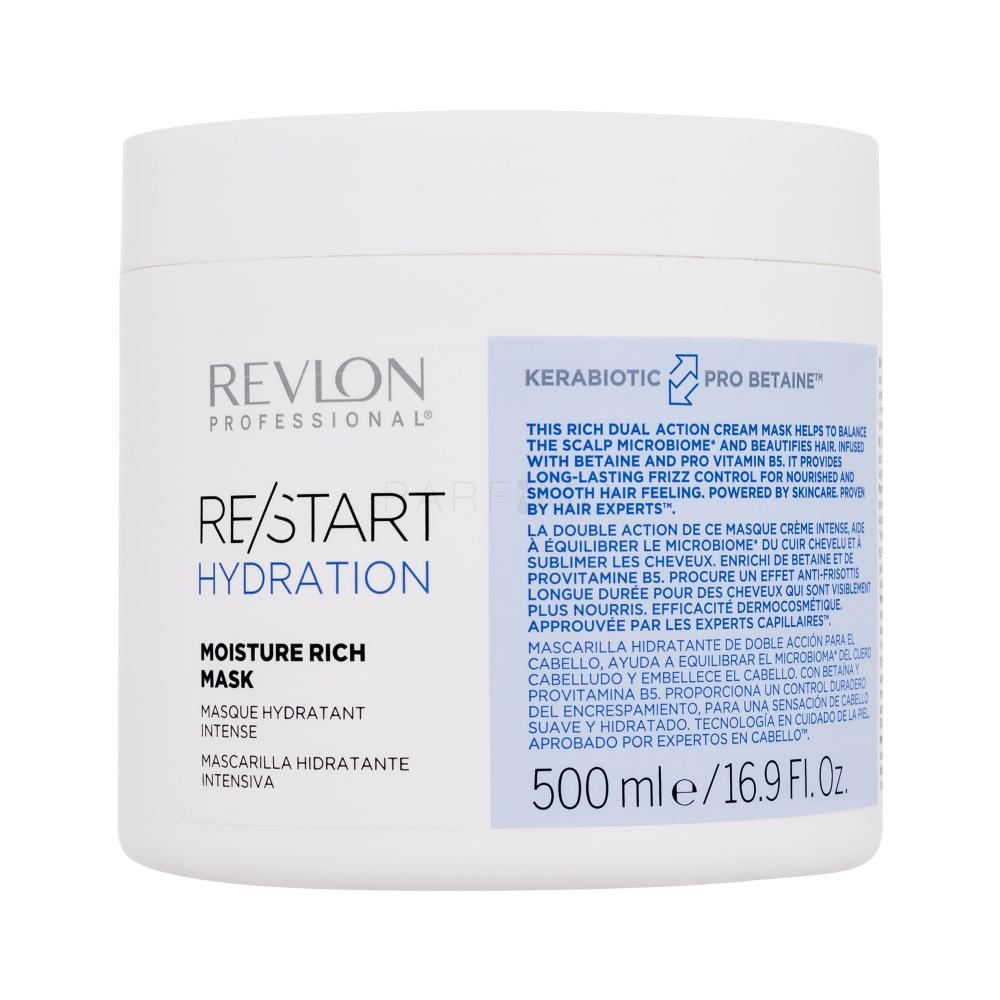 Revlon Professional Re/Start Hydration Moisture für Haarmaske 500 Mask Frauen Rich ml
