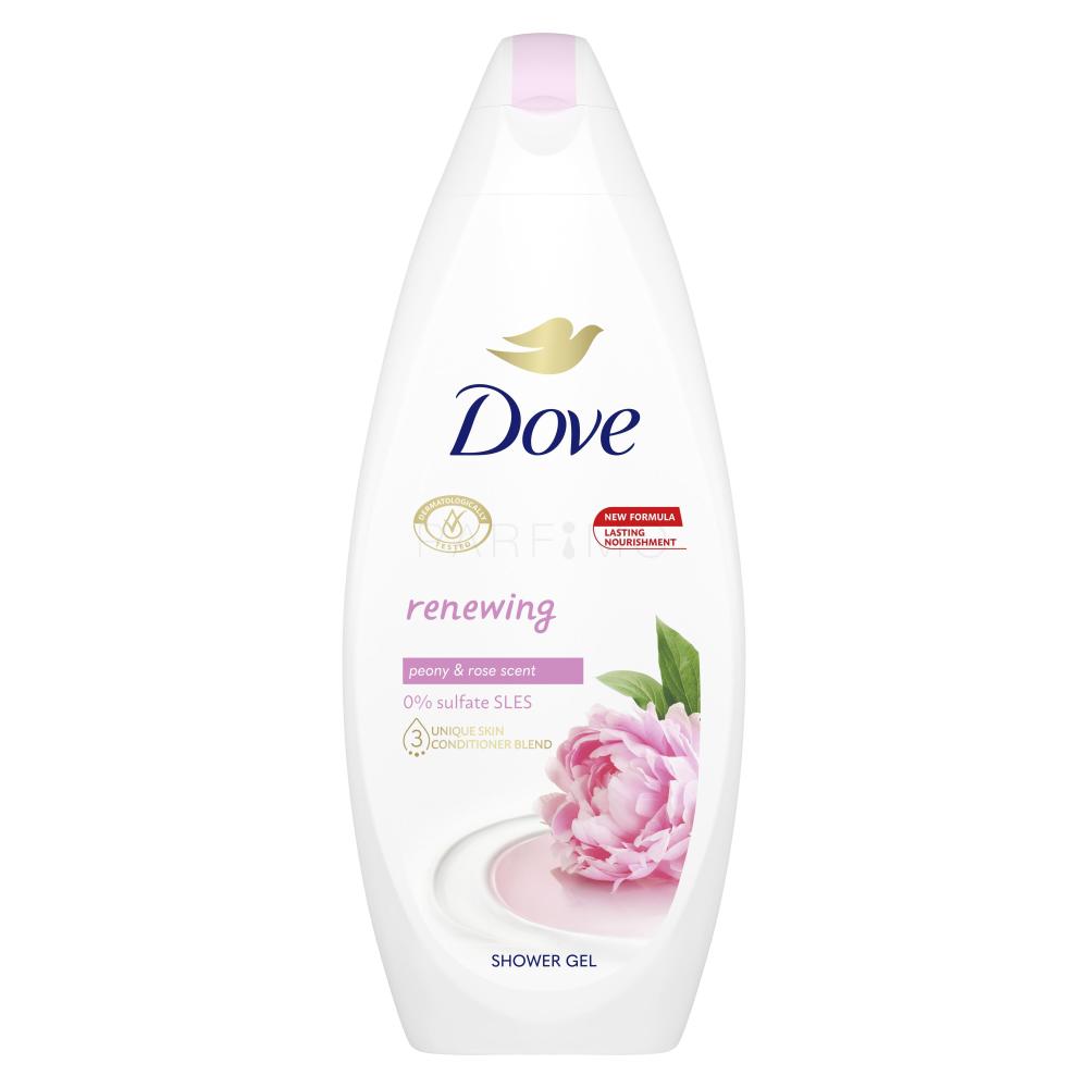 Dove Renewing Peony für 250 Scent Shower Gel ml Frauen & Rose Duschgel