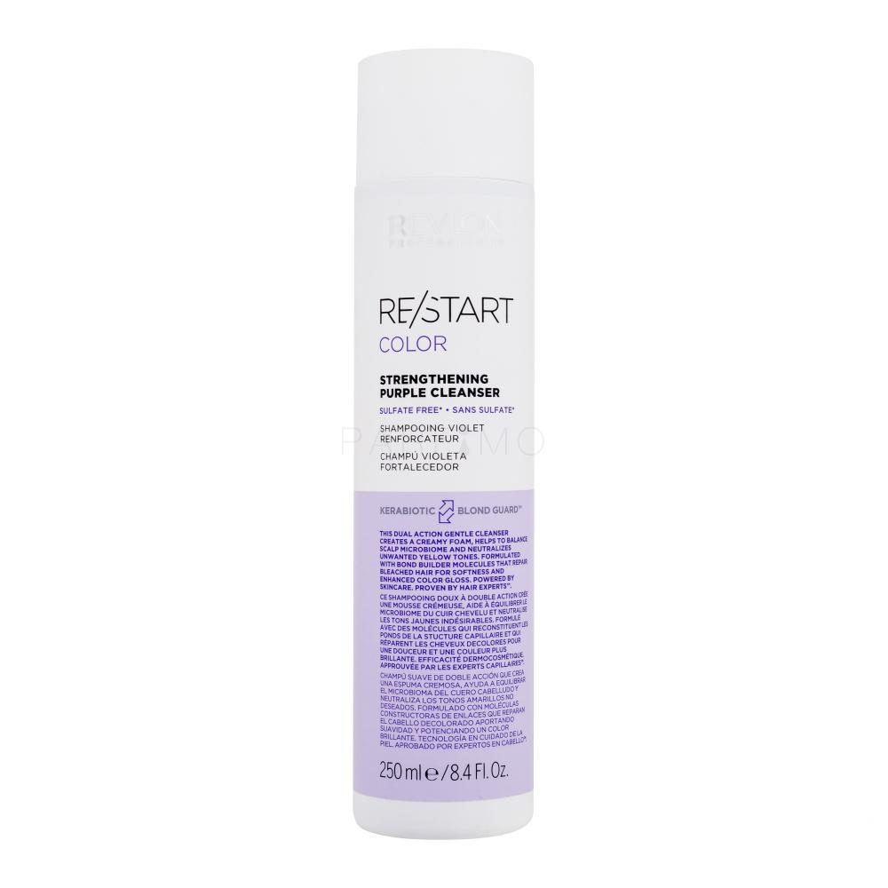 Re/Start Revlon Strengthening Frauen Shampoo Cleanser Purple Professional 250 ml für Color