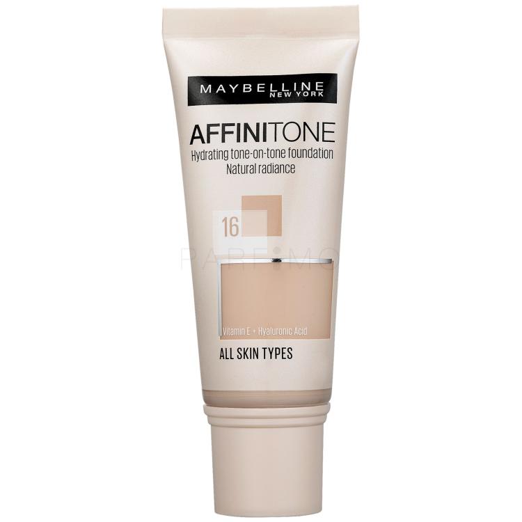 Maybelline Affinitone Foundation für Frauen 30 ml Farbton  16 Vanilla Rose