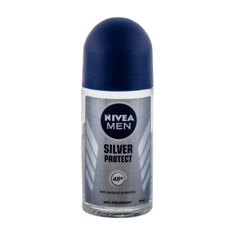 Nivea Men Silver Protect 48h Antiperspirant für Herren 50 ml