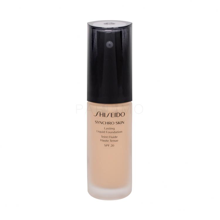 Shiseido Synchro Skin Lasting Liquid Foundation SPF20 Foundation für Frauen 30 ml Farbton  Golden 2