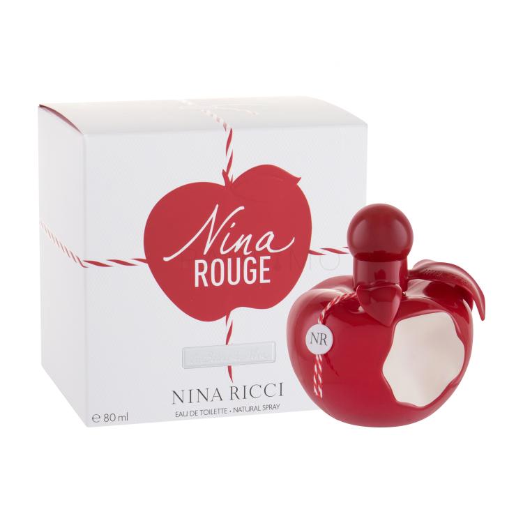 Nina Ricci Nina Rouge Eau de Toilette für Frauen 80 ml