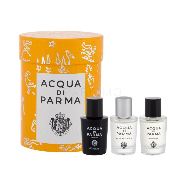 Acqua di Parma Colonia Geschenkset kolínska voda Colonia 5 ml + kolínska voda Colonia Essenza 5 ml + kolínska voda Colonia Pura 5 ml