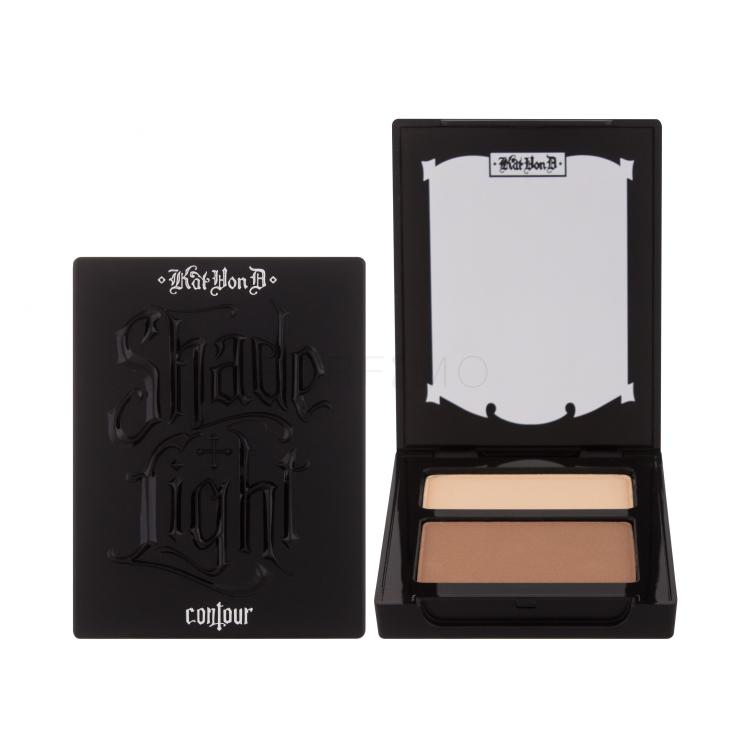 KVD Vegan Beauty Shade + Light Contour Duo Contouring Palette für Frauen 6,8 g Farbton  Medium