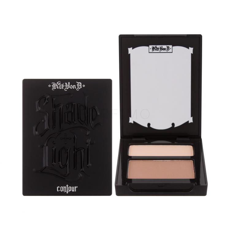 KVD Vegan Beauty Shade + Light Contour Duo Contouring Palette für Frauen 6,8 g Farbton  Light