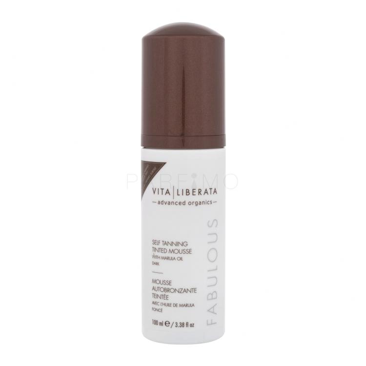 Vita Liberata Fabulous Self Tanning Tinted Mousse Selbstbräuner für Frauen 100 ml Farbton  Dark