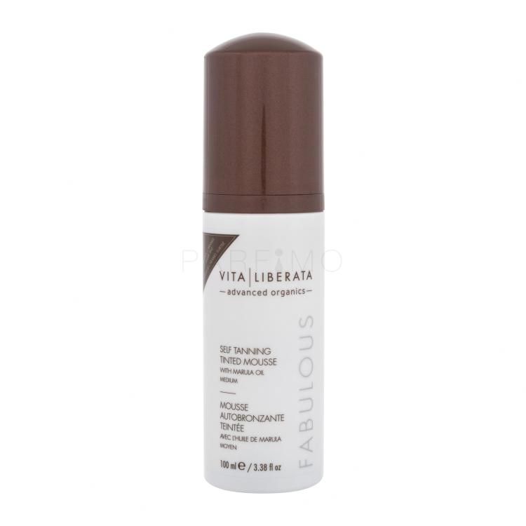 Vita Liberata Fabulous Self Tanning Tinted Mousse Selbstbräuner für Frauen 100 ml Farbton  Medium