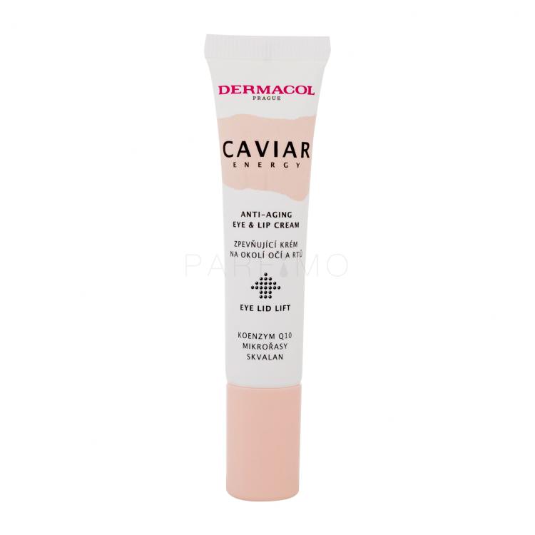 Dermacol Caviar Energy Eye &amp; Lip Augencreme für Frauen 15 ml