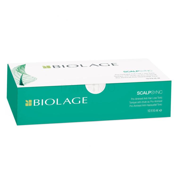 Biolage Scalp Sync Aminexil Hair Treatment Mittel gegen Haarausfall für Frauen 10x6 ml