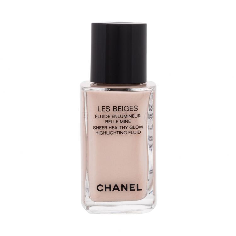 Chanel Les Beiges Sheer Healthy Glow Highlighting Fluid Highlighter für Frauen 30 ml Farbton  Pearly Glow