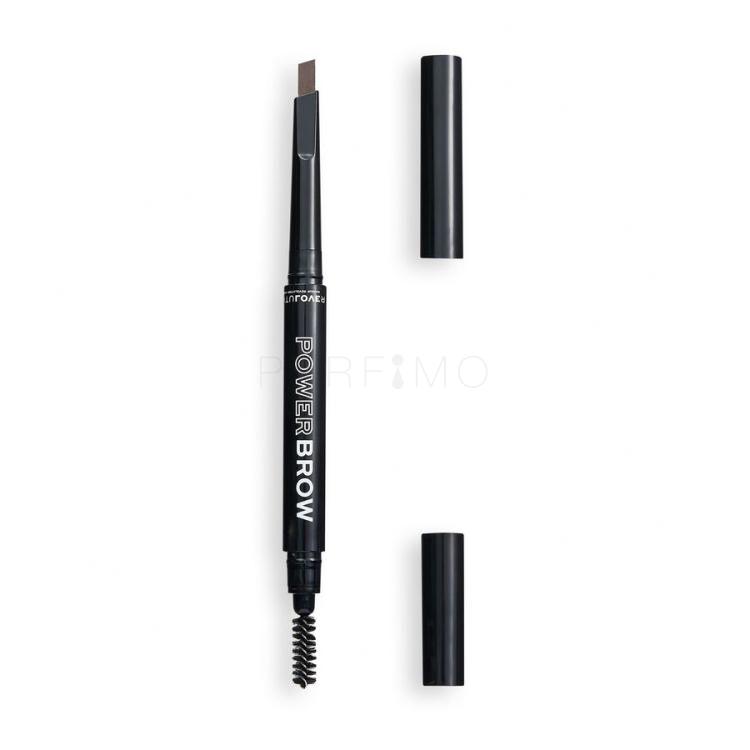 Revolution Relove Power Brow Augenbrauenstift für Frauen 0,3 g Farbton  Dark Brown