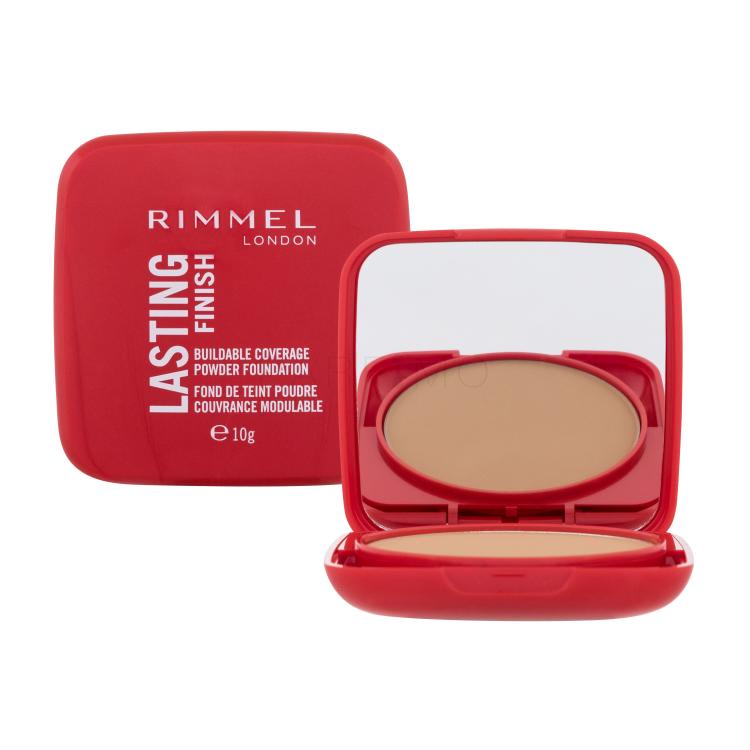 Rimmel London Lasting Finish Powder Foundation Foundation für Frauen 10 g Farbton  010 Latte