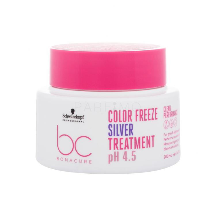 Schwarzkopf Professional BC Bonacure Color Freeze pH 4.5 Treatment Silver Haarmaske für Frauen 200 ml