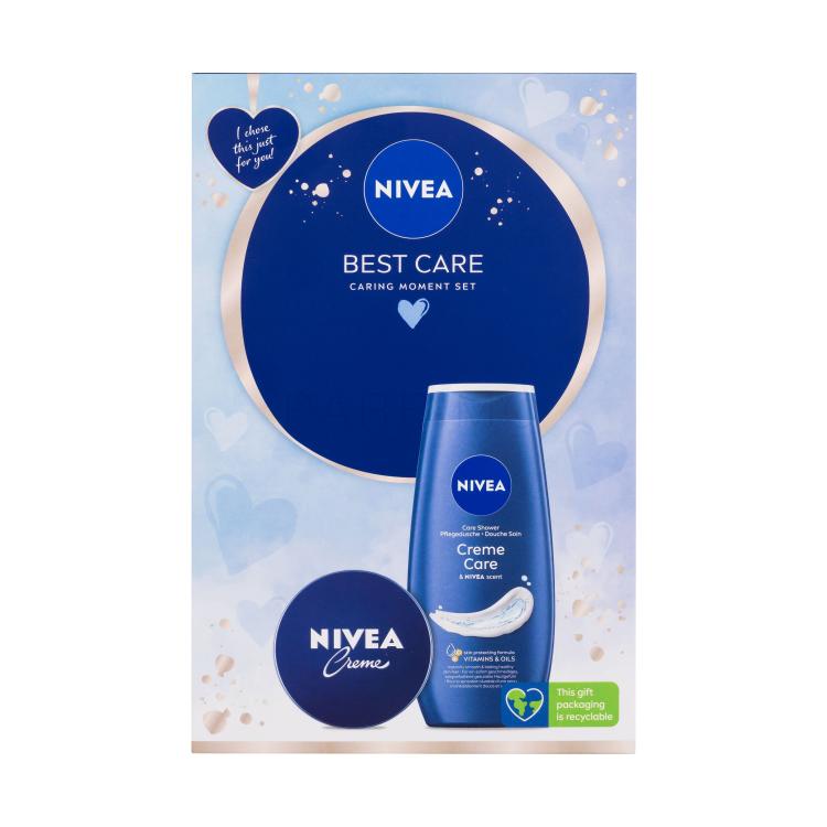 Nivea Creme Care Geschenkset Duschgel Creme Care 250 ml + Universelle Creme 75 ml